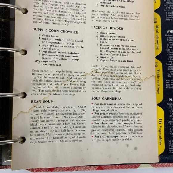 Better Homes & Gardens New Cook Book 1969 Ring Binder 2nd Printing Hardcover USA - Picture 15 of 16